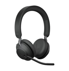 Jabra Evolve2 65, UC Stereo Casque Sans fil Arceau Bureau/Centre d'appels USB Type-A Bluetooth Noir (26599-989-989)