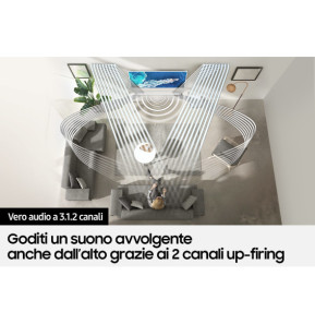 Samsung HW-S801B Blanc 3.1.2 canaux (HW-S801B/ZF)