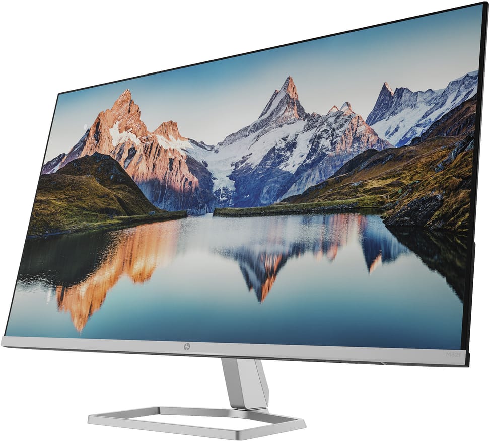 HP M32f FHD écran plat de PC 80 cm (31.5") 1920 x 1080 pixels Full HD Noir, Argent Écran Full HD HP M32f  (2H5M7AS) — image 2