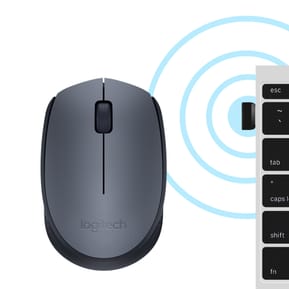 Souris sans fil Logitech M170 - USB (910-004642)