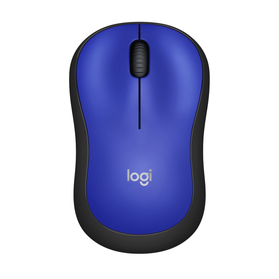 Logitech M220 Silent M220 Silent, USB 2.4GHz, Optical 1000 dpi, 1xAA, Bleu  (910-004879) — image 1