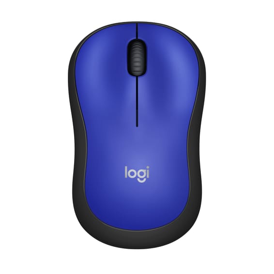 Logitech M220 Silent M220 Silent, USB 2.4GHz, Optical 1000 dpi, 1xAA, Bleu  (910-004879)