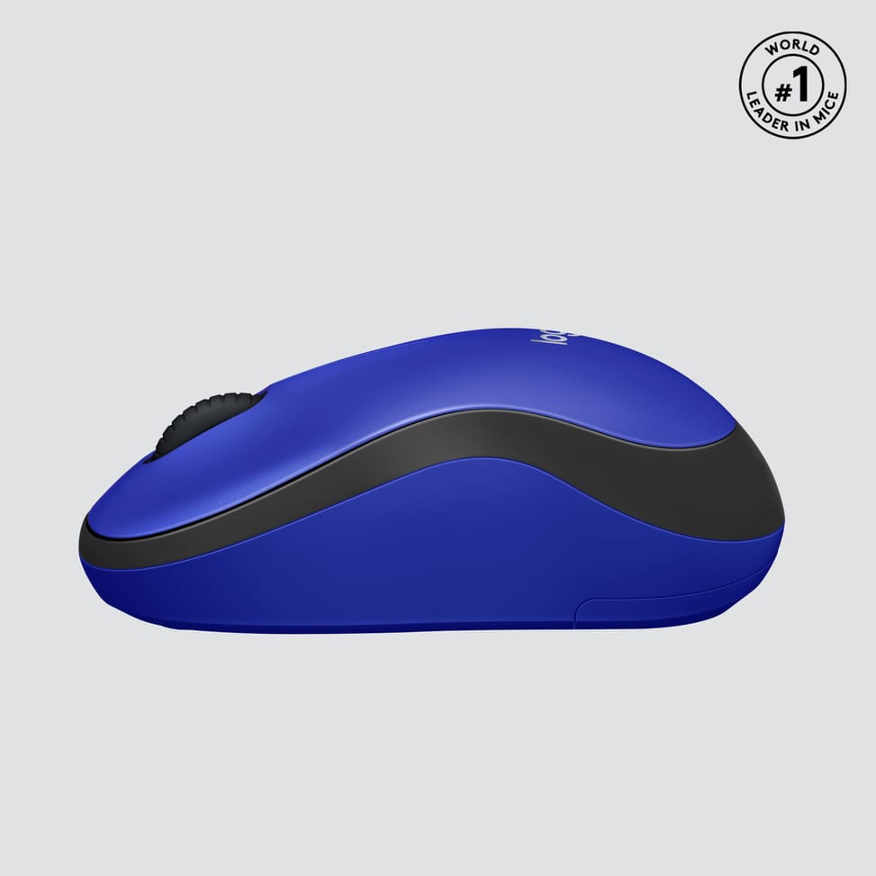Logitech M220 Silent M220 Silent, USB 2.4GHz, Optical 1000 dpi, 1xAA, Bleu  (910-004879) — image 4