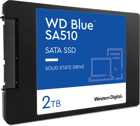 Disque dur interne SSD WD Blue SA510 SATA 2.5" 2To (WDS200T3B0A)