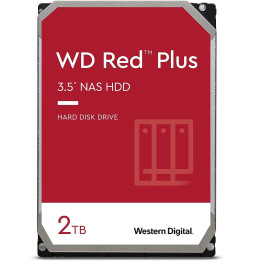 Disque dur interne 3.5" Western Digital Red Plus 2 To pour NAS (WD20EFPX)
