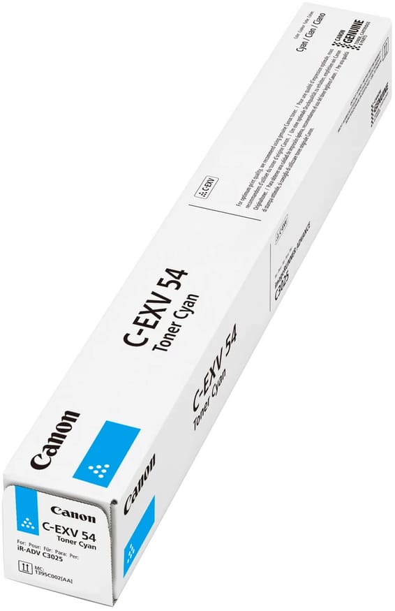 تونر Canon أصلي Canon C-EXV 54 سماوي (1395C002AA)
