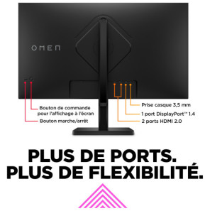HP OMEN by HP Écran gamer QHD 165 Hz OMEN 31,5 pouces - OMEN 32q (780K0AA)