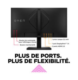 HP OMEN by HP Écran gamer FHD 165 Hz OMEN 23,8 pouces - OMEN 24 Écran gamer FHD 165 Hz OMEN 23,8 pouces - OMEN 24  (780D9AA)