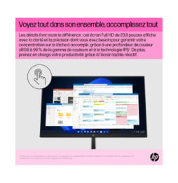 HP Écran tactile FHD E24t G5 Écran tactile FHD E24t G5 HP  (6N6E6AA)