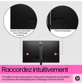 HP Écran tactile FHD E24t G5 Écran tactile FHD E24t G5 HP  (6N6E6AA)
