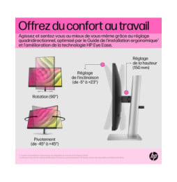 HP Écran tactile FHD E24t G5 Écran tactile FHD E24t G5 HP  (6N6E6AA)
