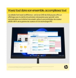 HP Écran QHD E24q G5 Écran QHD E24q G5 HP  (6N4F1AA)