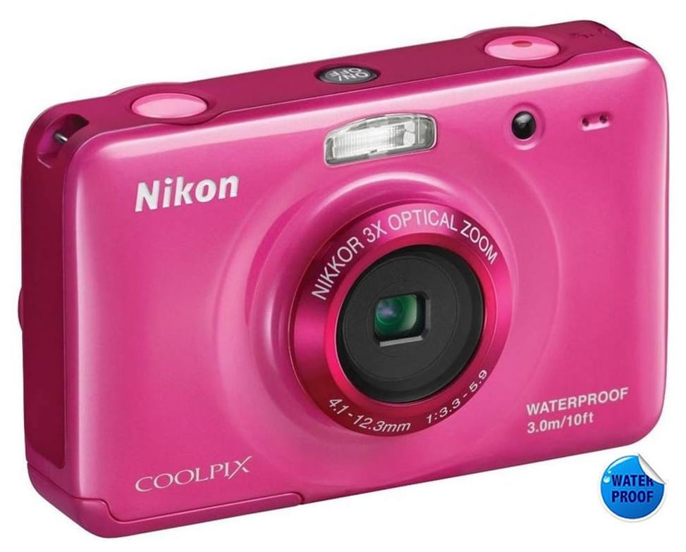Appareil photo Nikon Coolpix S30 étanche - 10.1MP /3X + Sac à dos Offert — image 1