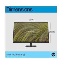 HP Écran Full HD P27h G5 Écran Full HD HP P27h G5 (64W41AA)