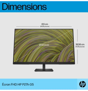 HP Écran Full HD P27h G5 Écran Full HD HP P27h G5 (64W41AA)