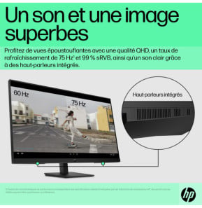 HP Écran USB-C QHD P32u G5 Écran USB-C QHD HP P32u G5  (64W51AA)