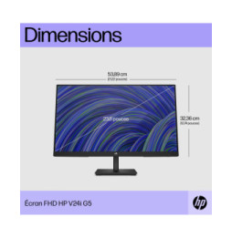 HP Écran FHD V24i G5 Écran FHD HP V24i G5  (65P58AA)