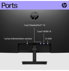 HP Écran FHD V24i G5 Écran FHD HP V24i G5  (65P58AA)