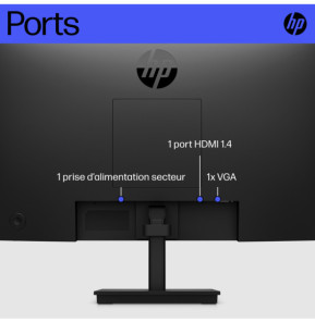 HP Écran FHD V22v G5 Écran FHD HP V22v G5 (65P56AA)