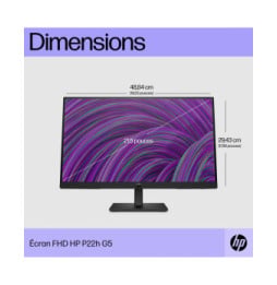 HP Écran FHD P22h G5 Écran FHD HP P22h G5  (64W30AA)