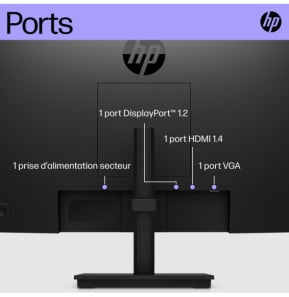 HP Écran FHD P22h G5 Écran FHD HP P22h G5  (64W30AA)