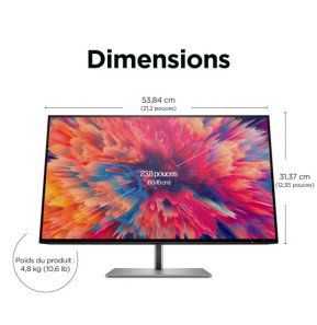 HP Écran Z24q G3 QHD Écran HP Z24q G3 QHD  (4Q8N4AA)
