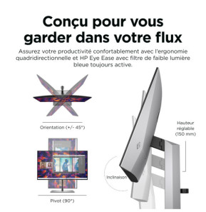 HP Écran Z24q G3 QHD Écran HP Z24q G3 QHD  (4Q8N4AA)