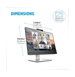 HP Écran de conférence USB-C FHD E24m G4 Écran de conférence USB-C FHD HP E24m G4  (40Z32AA)