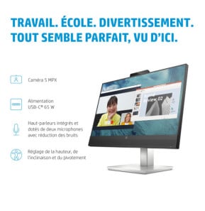 HP Écran de conférence USB-C FHD E24m G4 Écran de conférence USB-C FHD HP E24m G4  (40Z32AA)