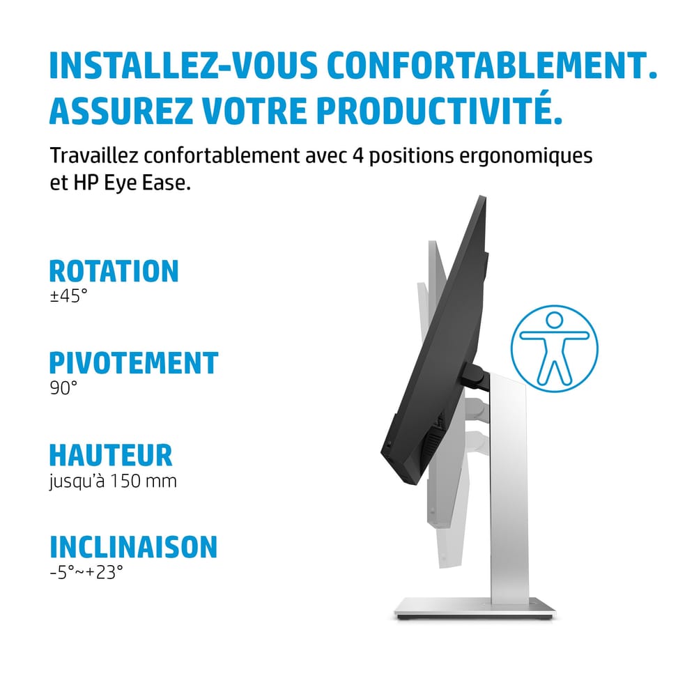 HP Écran de conférence USB-C FHD E24m G4 Écran de conférence USB-C FHD HP E24m G4  (40Z32AA) — image 11