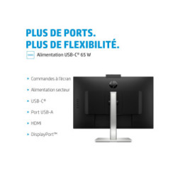 HP E-Series Écran de conférence QHD E27m G4 USB-C Écran de conférence QHD HP E27m G4 USB-C  (40Z29AA)