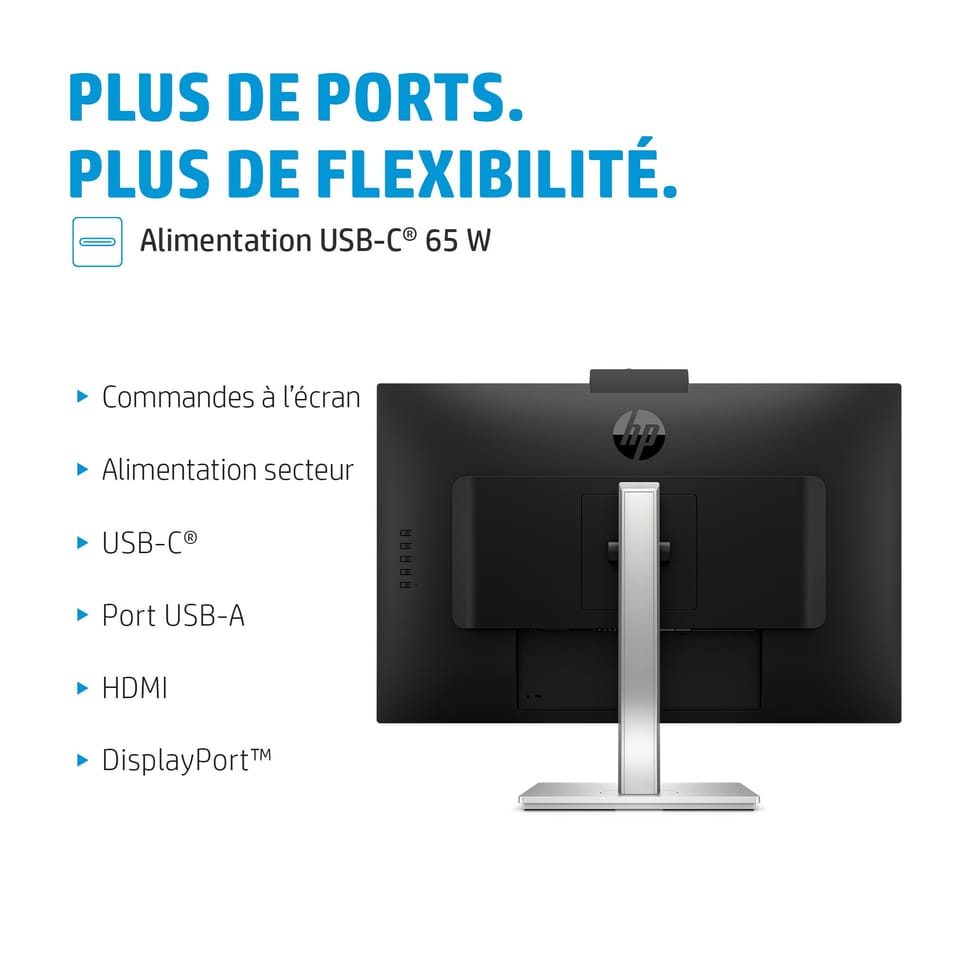 HP E-Series Écran de conférence QHD E27m G4 USB-C Écran de conférence QHD HP E27m G4 USB-C  (40Z29AA) — image 14