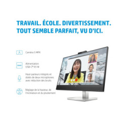 HP E-Series Écran de conférence QHD E27m G4 USB-C Écran de conférence QHD HP E27m G4 USB-C  (40Z29AA)