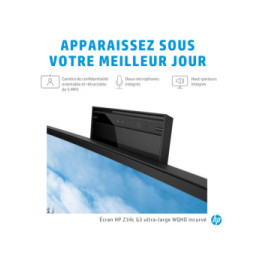 HP Z34c G3 écran plat de PC 86,4 cm (34") 3440 x 1440 pixels UltraWide Quad HD LED Noir, Argent (30A19AA)