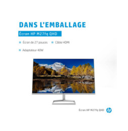 HP Écran QHD M27fq Écran QHD HP M27fq  (2H4B5AA)