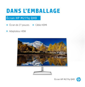 HP Écran QHD M27fq Écran QHD HP M27fq  (2H4B5AA)