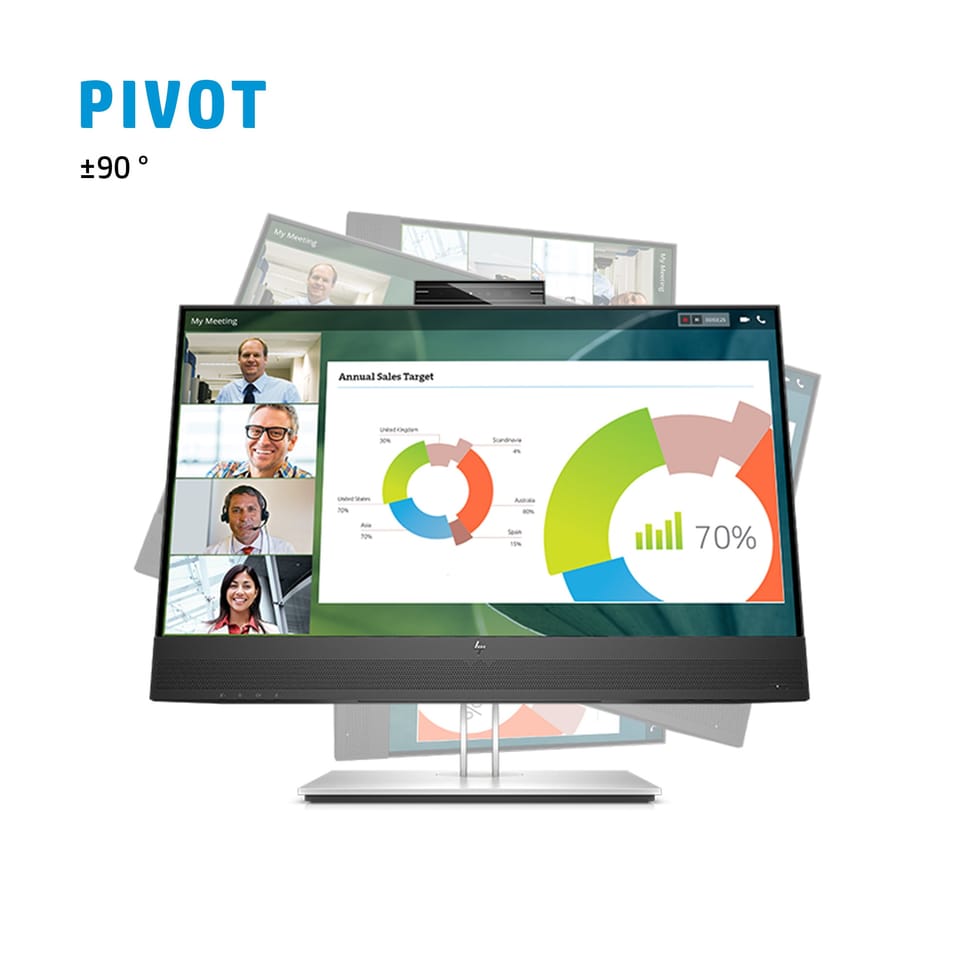 HP Écran de conférence FHD E24mv G4 Écran de conférence FHD HP E24mv G4 (169L0AA) — image 10