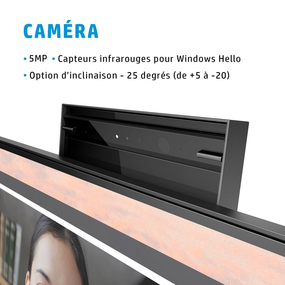 HP Écran de conférence FHD E24mv G4 Écran de conférence FHD HP E24mv G4 (169L0AA) — image 11