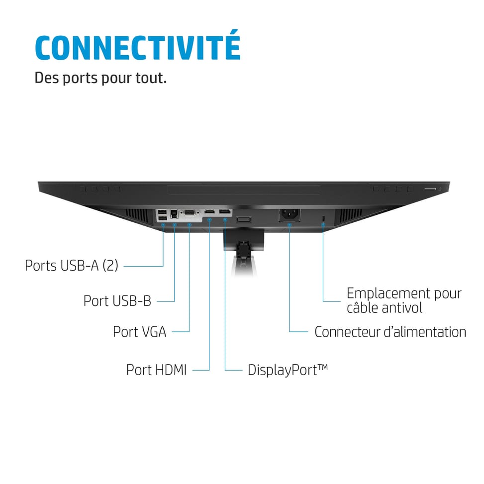 HP Écran de conférence FHD E24mv G4 Écran de conférence FHD HP E24mv G4 (169L0AA) — image 12