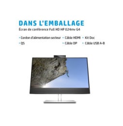 HP Écran de conférence FHD E24mv G4 Écran de conférence FHD HP E24mv G4 (169L0AA)