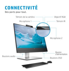 HP Écran de conférence FHD E24mv G4 Écran de conférence FHD HP E24mv G4 (169L0AA)