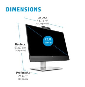 HP Écran de conférence FHD E24mv G4 Écran de conférence FHD HP E24mv G4 (169L0AA)