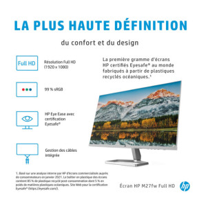 HP Écran Full HD M27fw Écran Full HD HP M27fw  (2H1A4AA)