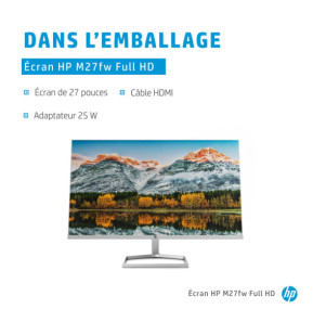 HP Écran Full HD M27fw Écran Full HD HP M27fw  (2H1A4AA)