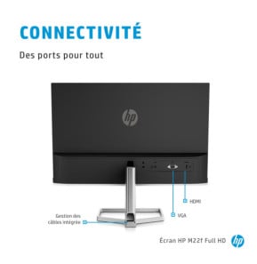 HP Écran Full HD M22f Écran Full HD HP M22f  (2D9J9AA)