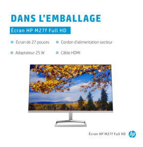 HP Écran Full HD M27f Écran Full HD HP M27f  (2G3D3AA)