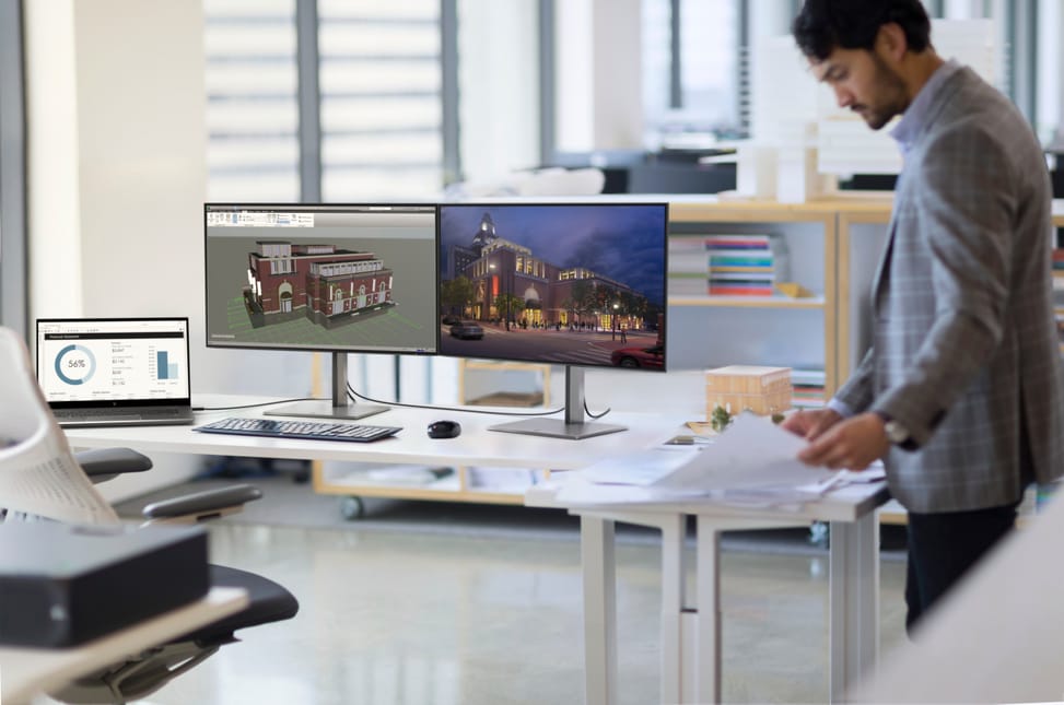 HP Écran Z27k G3 4K USB-C Écran HP Z27k G3 4K USB-C  (1B9T0AA) — image 9