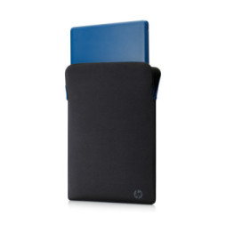 HP Housse de protection réversible pour ordinateur portable 15,6 pouces (bleu) (2F1X7AA)