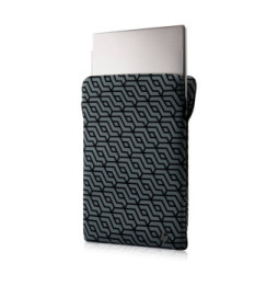 HP Housse de protection réversible pour ordinateur portable 15,6 pouces (motif géométrique) (2F2L0AA)
