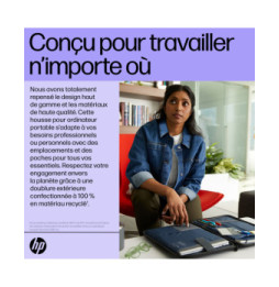 HP Housse de protection pour ordinateur portable Renew Executive 14 pouces (6B8Y3AA)